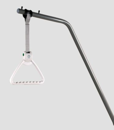 Oprichter met triangel en automatisch oprolbare riem